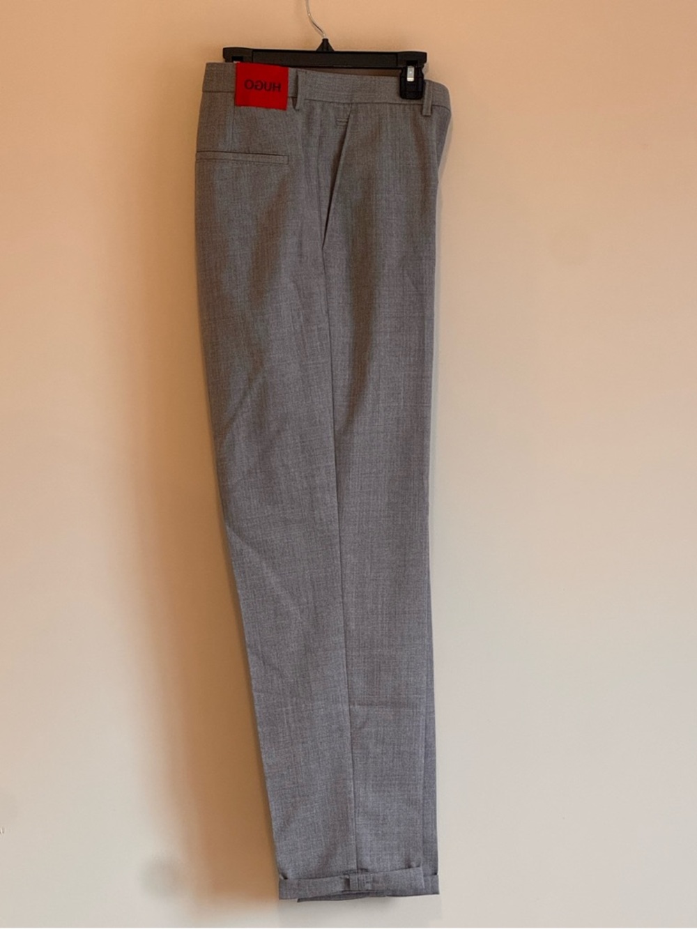 Hugo Boss Light grey Tailored Trousers